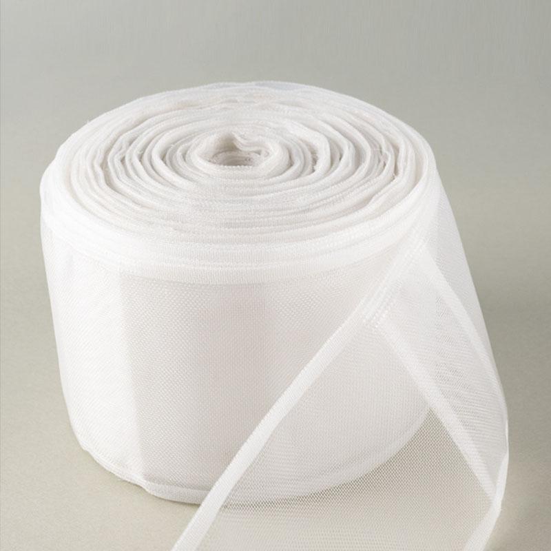 10/20M Curtain Rod Heading Tape Pinch Pleat Transparent Rod Pocket Curtain DIY for Home Hotel Curtain Installation
