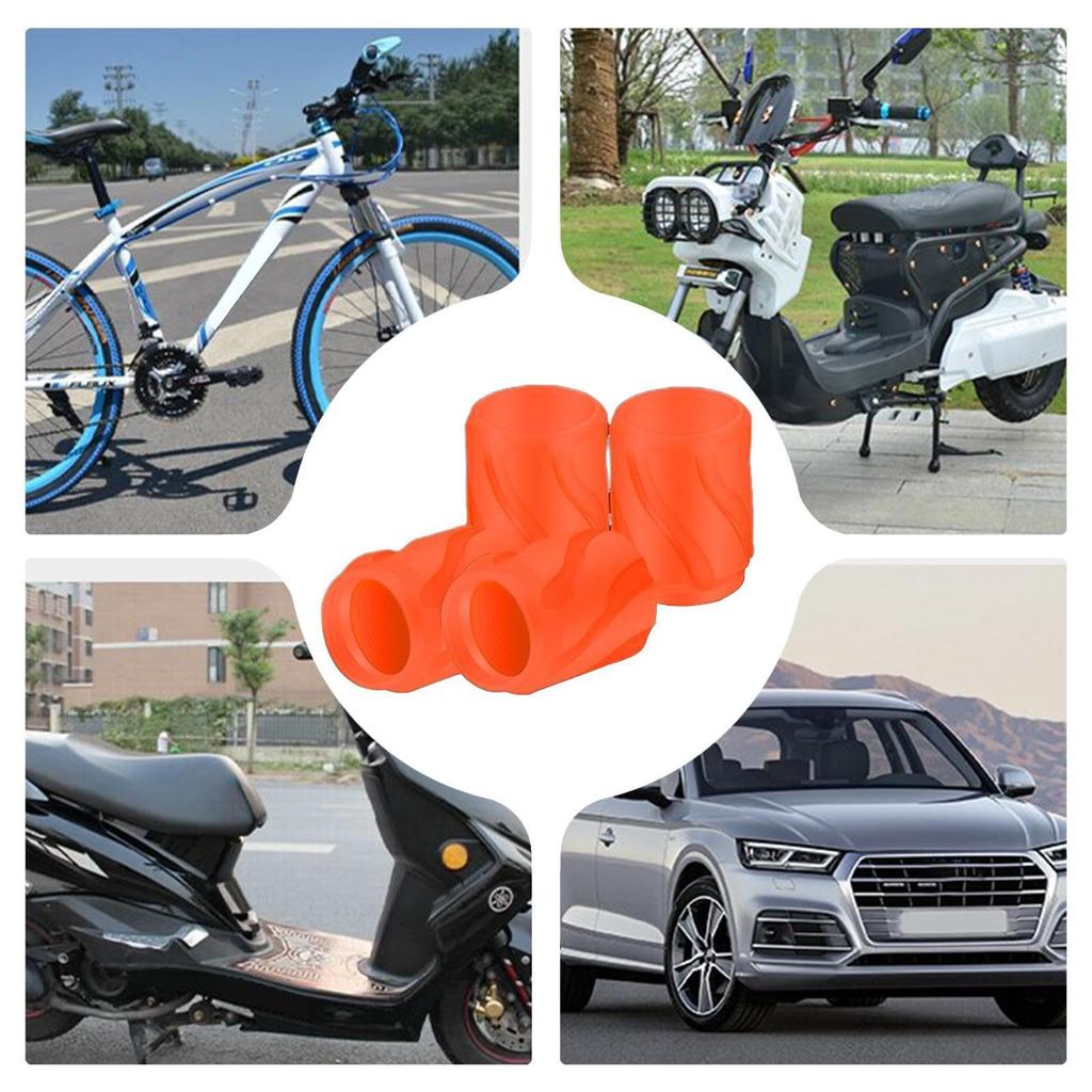 Glow In the Dark Valve Stem Cap, 4 Pcs Valve Creative Car Luminous Valves