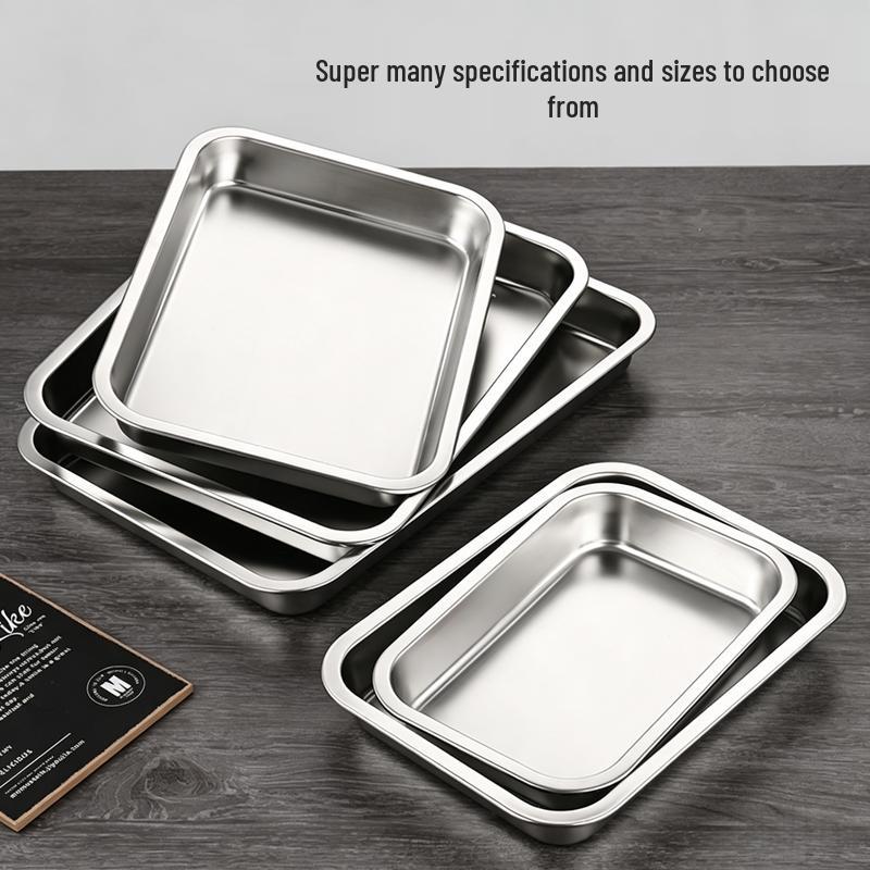 Minai Stainless Steel Rectangular Buffet Serving Pan