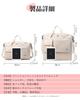 Boston school trip large capacity with 2 travel bag bag, bag, wet/dry pockets, nights/3 days, carry-on bag, carry-on bag, (light beige)