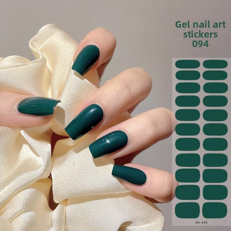 Nail Polish Stickers Without Baking, Nail Polish Glue, Nail Stickers for Manicure