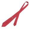 Excellent HERMES tie H-patterned silk twill tie Red silk mens Used