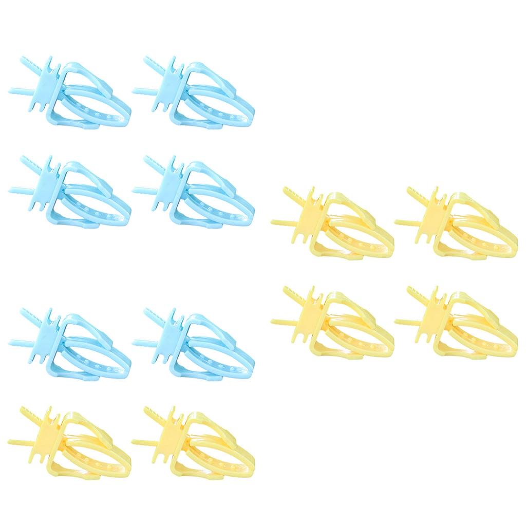 Parrot Food Clip Cage Accessory Vibranted Color Chew Proof Feeding Tool Fruit Vegetable Clips For Small Pets