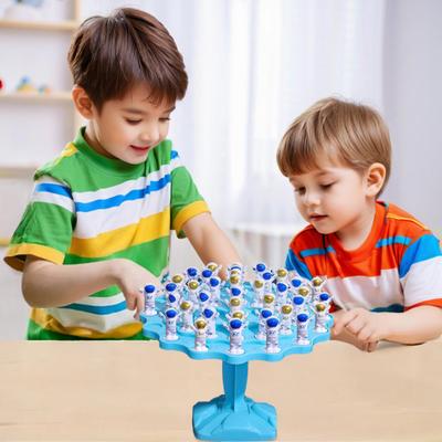 1/2 Sets Astronaut Balance Baum Spielzeug Kinder Logisches Denken Konzentrationstraining Interaktives Balancespiel Kleinkinder Jungen Mädchen Pädagogisches Strategisches Brettspiel