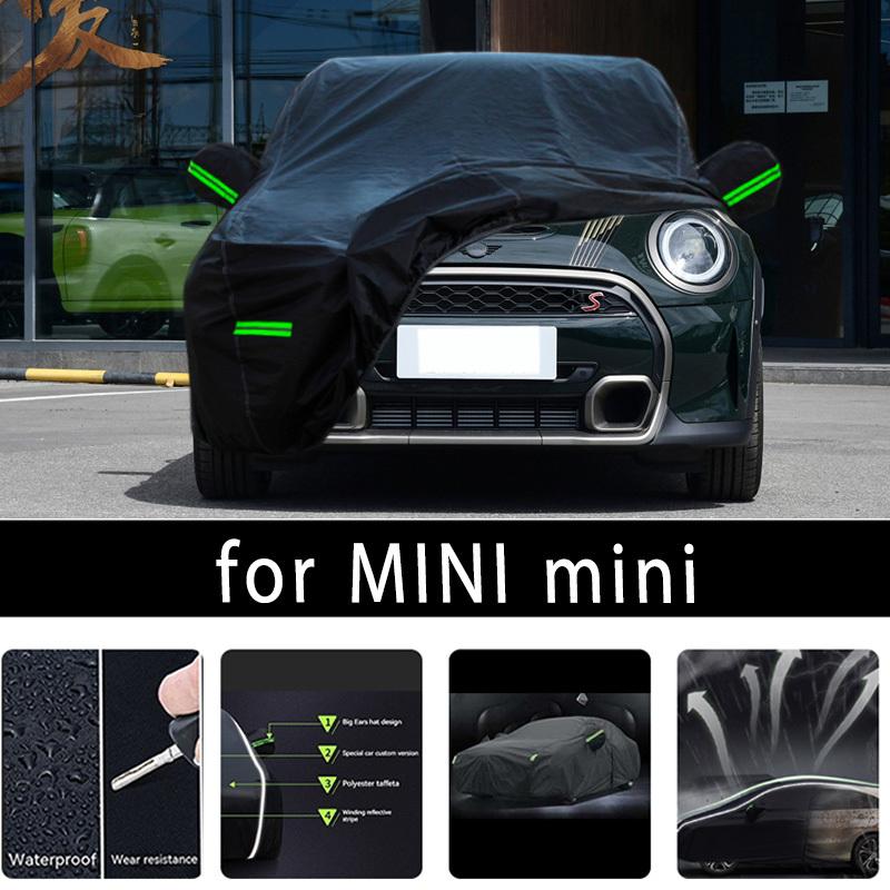 For MINI COOPER Outdoor Protection Full Car Covers Snow Cover Sunshade Waterproof Dustproof Exterior Car accessories