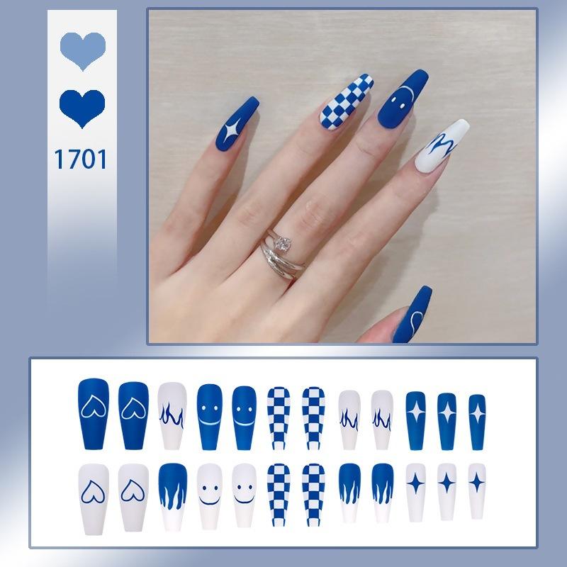 

10+ стилей французских накладных ногтей. 24 накладных ногтя в наборе.