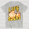 Life Sucks Cotton Summer Casual Cool Loose T-Shirt