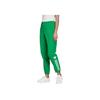 Adidas Originals Striped Logo Design Sports Leisure Pants Women Bottoms Green GF0267