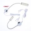 M-1Pcs AC220V EU/US Standard Sewing Machine Magnet LED Light DIY Bedhead Reading Lamp 10/20/30/40 LED Beads Sewing Machine Light