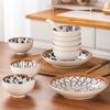 Creative Hand-painted Ceramic Plates, Bowls, Dishes, Cutlery Sets, Rice Bowls, Dessert Plates, Kitchenware Supplies, Gift Boxes