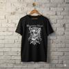 Herren- und Damen-T-Shirts Machine Head Band Totenkopf Grafik