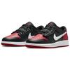 Air Jordan 1 Low Flyease GS Alternate Bred Toe Kids Sneakers Black White Gym-Red DN4639-066