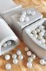 Dry pool 90x30cm light gray with 200 balls: pink, pearl, gray