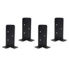 4 Sets Post Anchor Brackets Metal Base Bracket Mounting Kit for Deck Support Heavy Duty Fence Porch