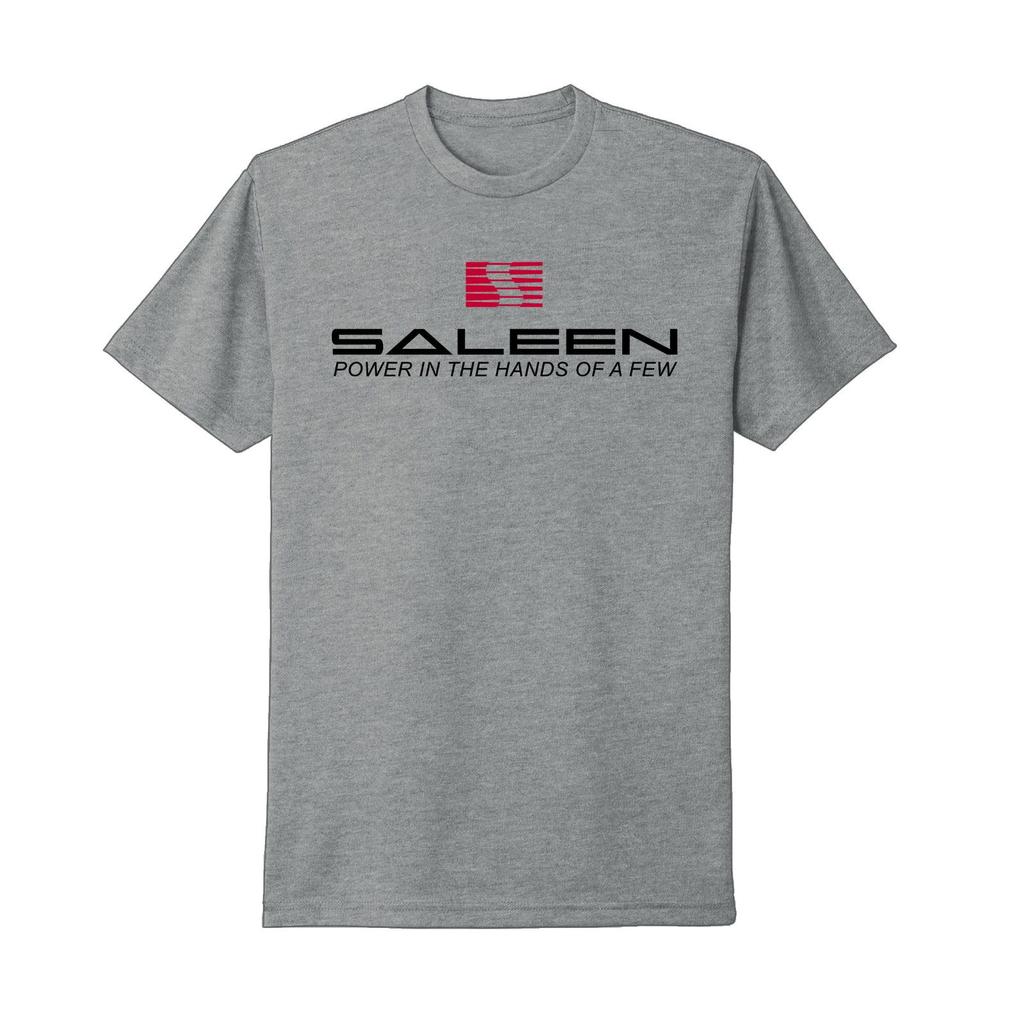 Unisex shirt Cotton Oversize Large Size Saleen Performance Racing Logo T-Shirt Grey