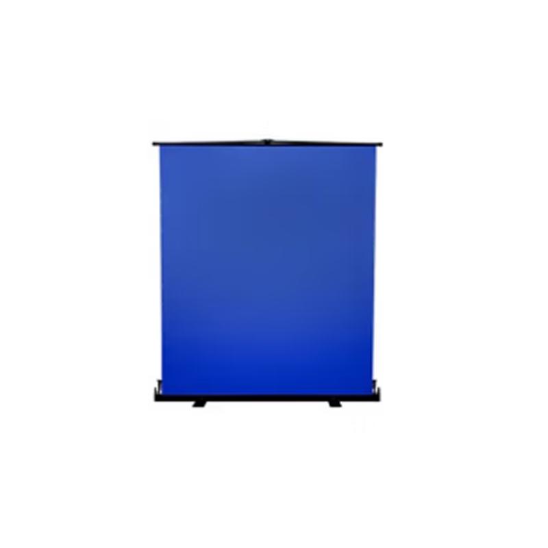 Portable Retractable Blue Screen Chroma Key Background 2x2m