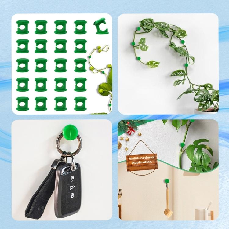 Vining Plant Training Clips For Indoor Walls Durability Plastic Garden Clips For Tomato Plant Hassle Less Installation
