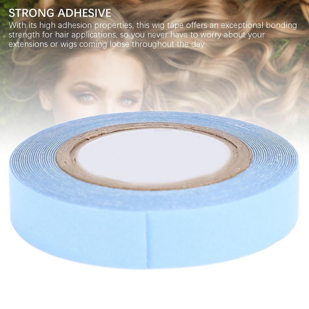 3 PCS Double Sided Lace Front Support Tape Water Proof Breathable Adhesives Tape for Lace Front Wigs 10mm 3 Yards