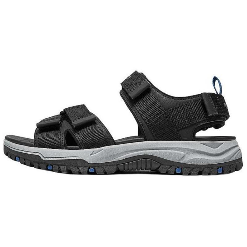 Skechers LUXE FOAM Men Comfort Beach Sandals Black 205478-BLK 41