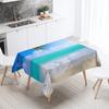 Creative Plant Love Printing Tablecloth Scenic  Camping  Antifouling Waterproof Table Home Decoration
