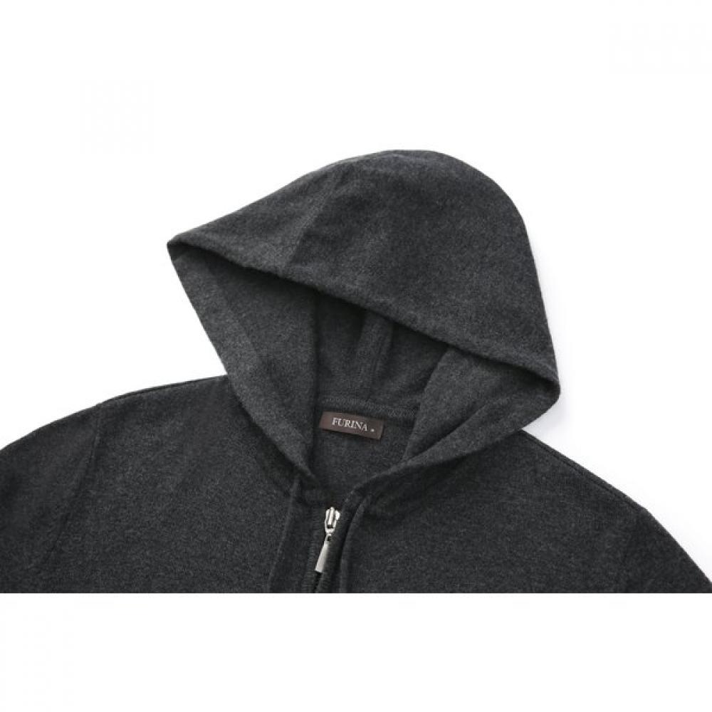 Furina Cashmere Wool Golfers Hybrid Hoodie
