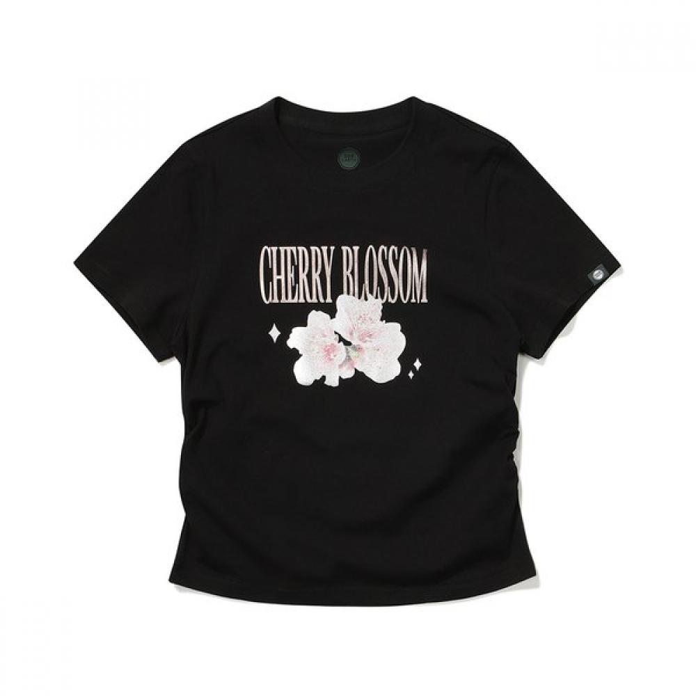 Bbc EarTh Cherry Blossom T shirT Black 24ss 090