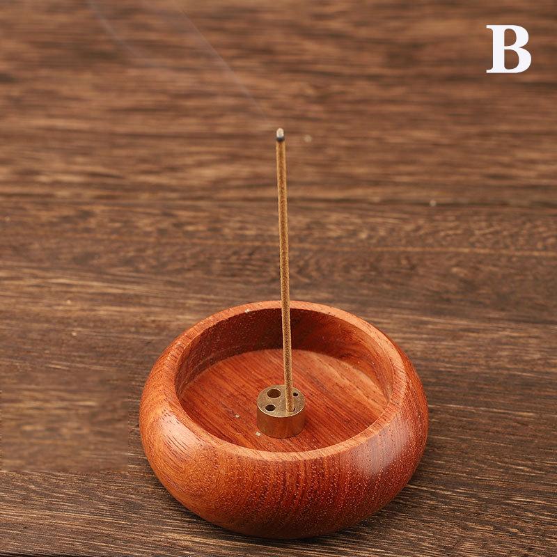 

Подставка для благовоний, чаша для сбора золы, подставка для благовоний, курильница для благовоний, вставные палочки для зала для йоги, гостиной, чайного домика B