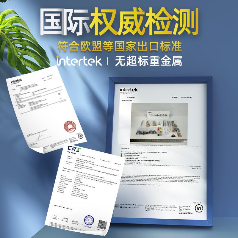 Support Fan Sticker Drill Rhinestone Flat Bottom Drill Nail Drill Sticker Face Bright Drill Diy Glass Round Diamond Color Diamond Small Diamond