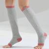 Creative Middle Tube with Zippered Elastic Stockings Sports Socks Shaped Veined Socks Skinny Leg Warmers