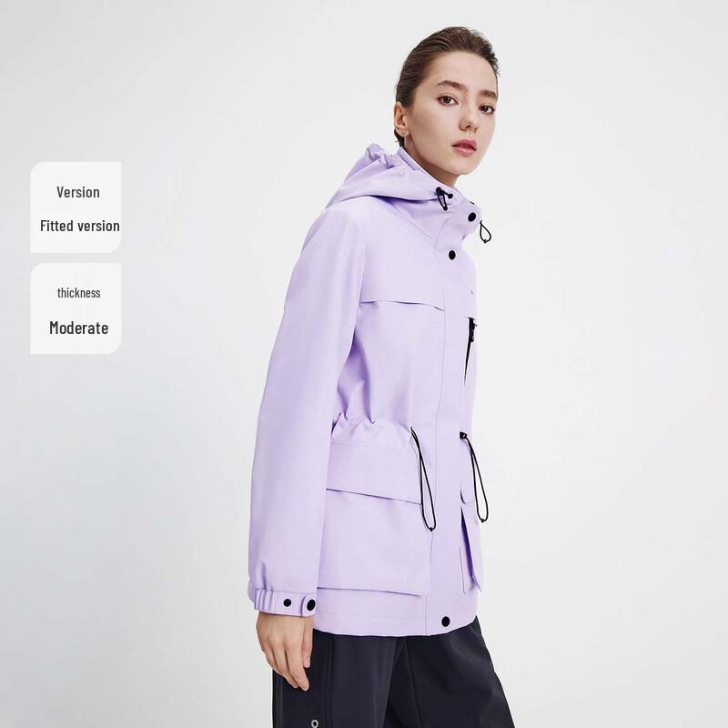 Navigare Women's Waterproof Fleece-Lined Outdoor Utility Jacket