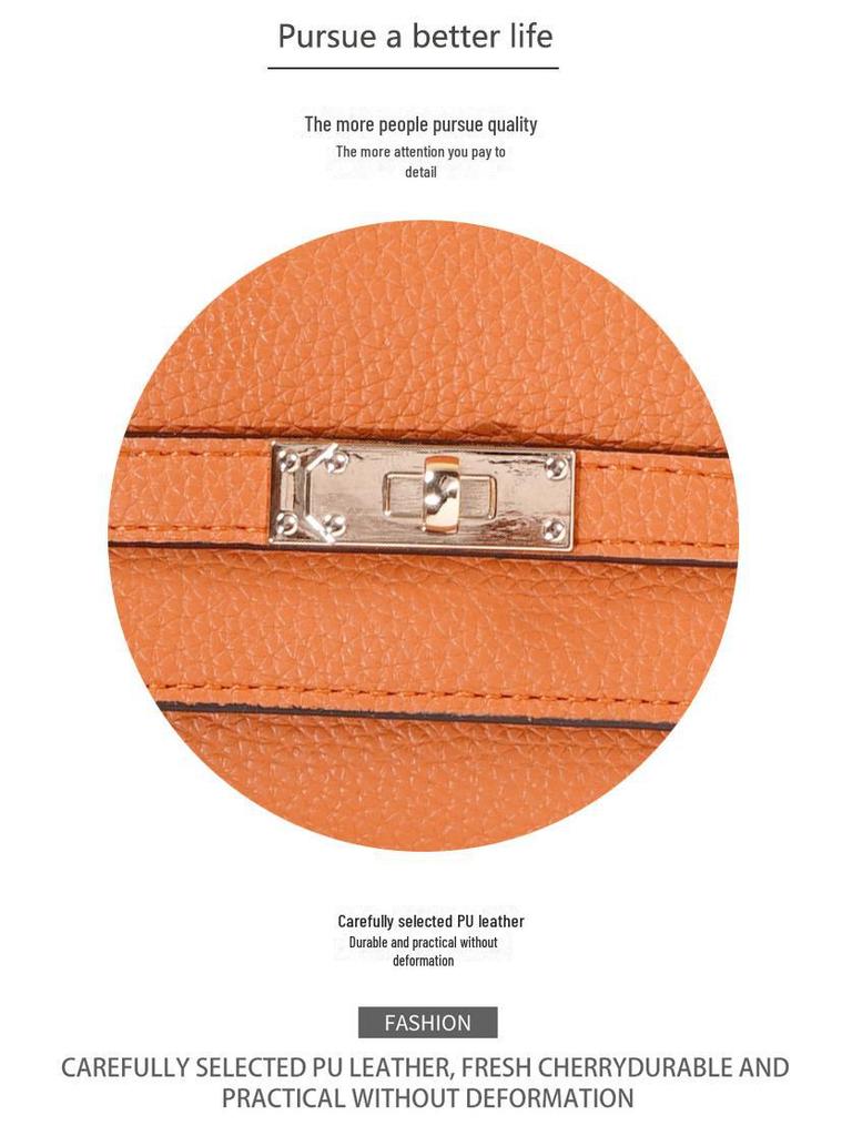 Women's High-End Simple Korean Short PU Wallet – 30% Off for Students