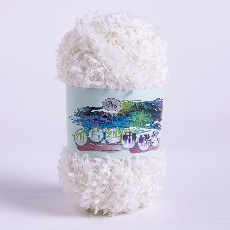 

1шт Райдужний 160М Шарф Шапка Светр Барвистий 50г/моток DIY Паперова Пряжа Метелик Гачок Пряжа Фантазійна Суміш