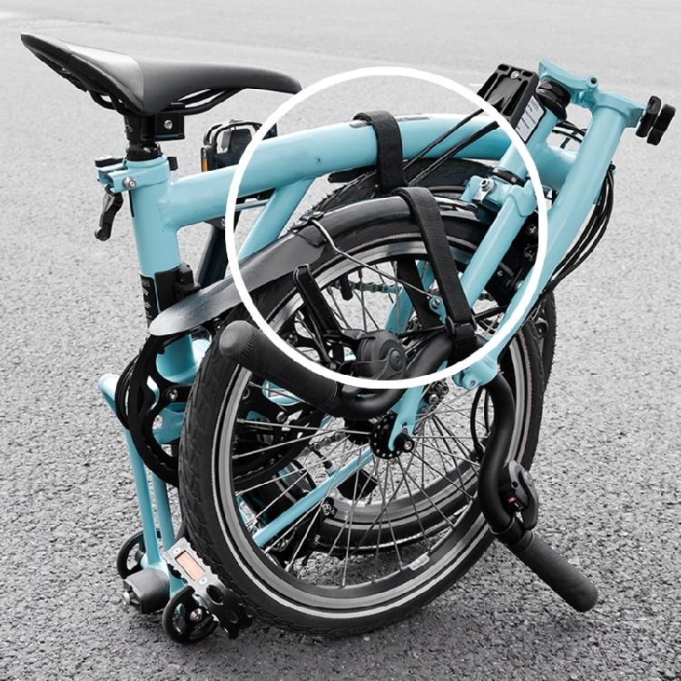 Bicycles Frame Wheel Fixed Strap Nylon Bike Tire Fastener Adjustable Bicycles Stabiliser Strap Easy Installation