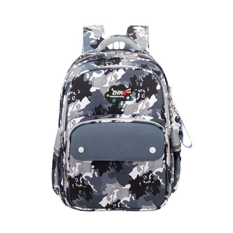 Adorable Oxford Cloth Backpack For Kids With Ergonomic Design And Cute Print