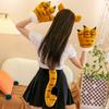 Tiger Beautiful Appendage Claws Giraffe Plushie Figure White Tiger Hair Band Gloves Show Props Gloves Level Zoo Present