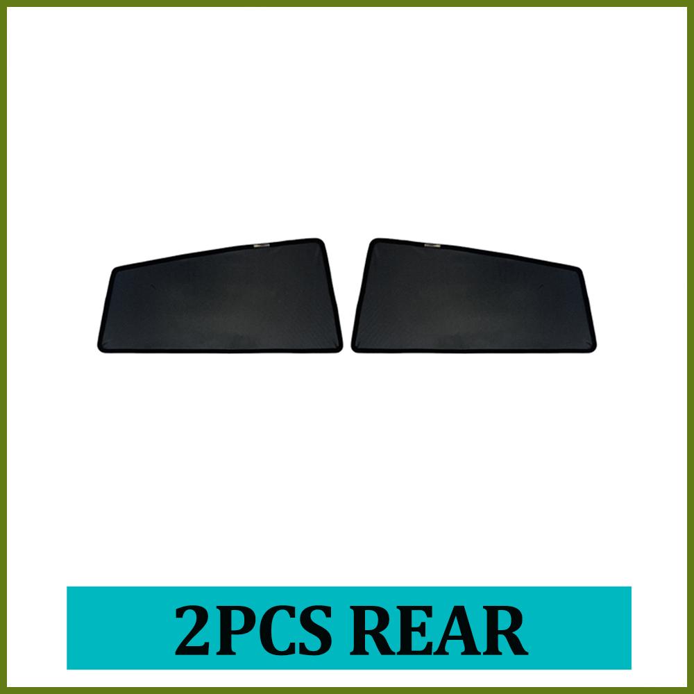 Magnetic Car Side Window Sunshades For Toyota RAV4 XA40 (2014-2019) For Rear Passenger Privacy Auto Window Sun Protection SHADESWindshield Sunshades