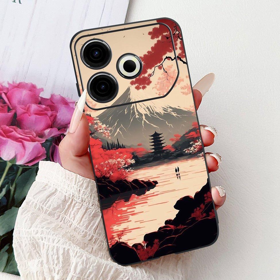 For Tecno Pova 6 Neo 4G Case Cover Luxury Butterfly Love Fashion Flowers Cool Lion Painted Phone Case For Techno Pova 6 Neo 4G