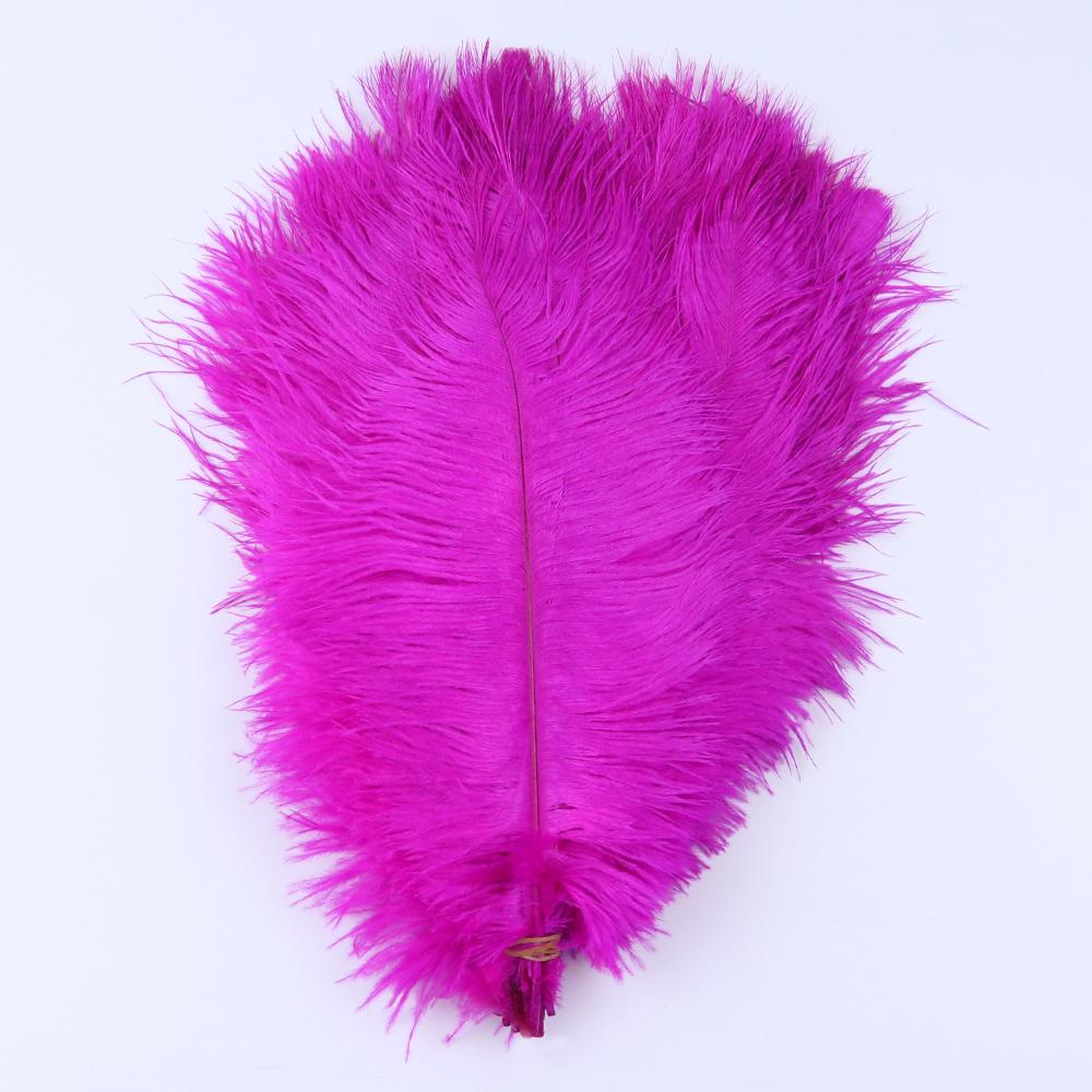 10Pcs White Ostrich Feathers for Wedding Party Decoration DIY Natural Feather Table Centerpiece Vase Craft Carnival Plumas Decor