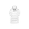 Fila Fusion Baseball Series Letter Patch Fashion Long Hooded Warm Down Coat Women outerwear White T11W242916FWT