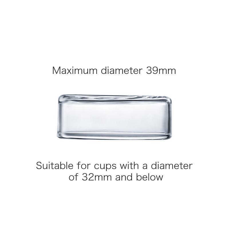 1pcs Inmeet Whisky Glass Tasting Cap,Professional Whiskey Tasting Supplies Glass Lid