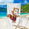 Ultra-Soft Beach Towel with Bobo Theme,Ideal for Pool - Camping, Diving - Perfect Travel Essential, Vibrant Beach Towel.
