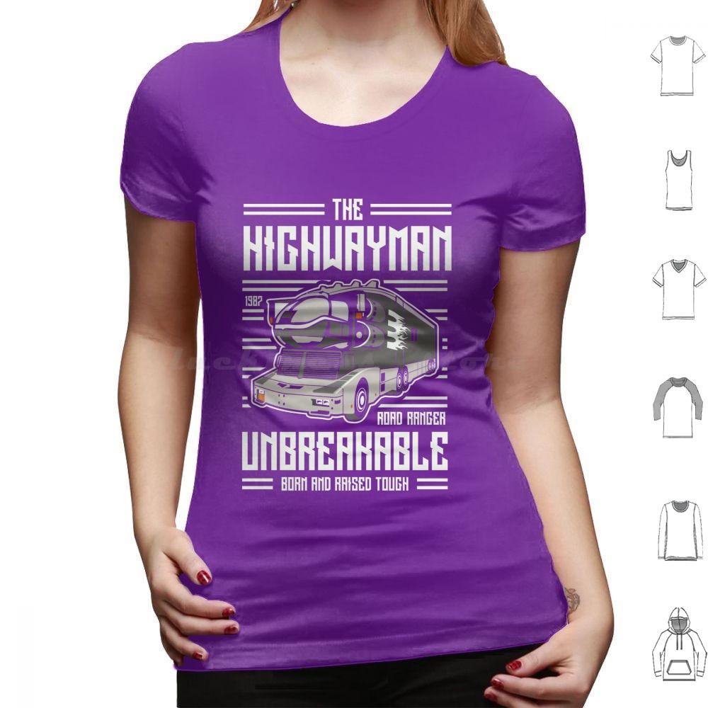 The Highwayman T Shirt Cotton Men Women DIY Print Highway Man Truck Car Rider Tv Show 1980 Usa American Geek Hero Superhero