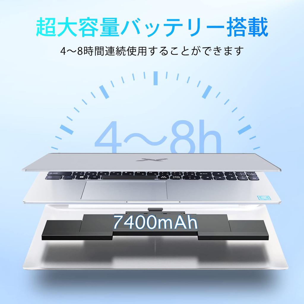 Laptop with Windows MS Office Celeron 8GB DDR4 512GB Expandable FHD IPS 1920x1080 Japanese 1MP 5G Silver 15.6-inch 11, 2019, N4020, RAM, SSD, SSD,