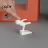 Tappo per Porta Decorativo Tappo per Porta Senza Bave, Fermaporta Stabile Stampato in 3D, Tappo per Porta Uomo che Calcia Stampato in Pezzo Unico, Design Protegge Pareti Mobili