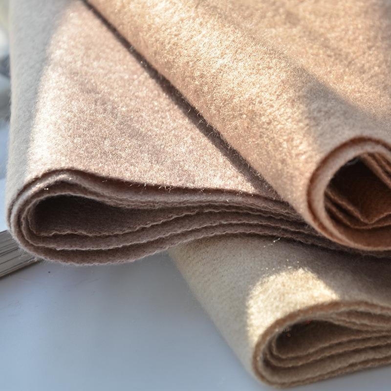 Scarf dual-purpose women's autumn and winter high-end imitation cashmere shawl with a classic solid color warm scarf