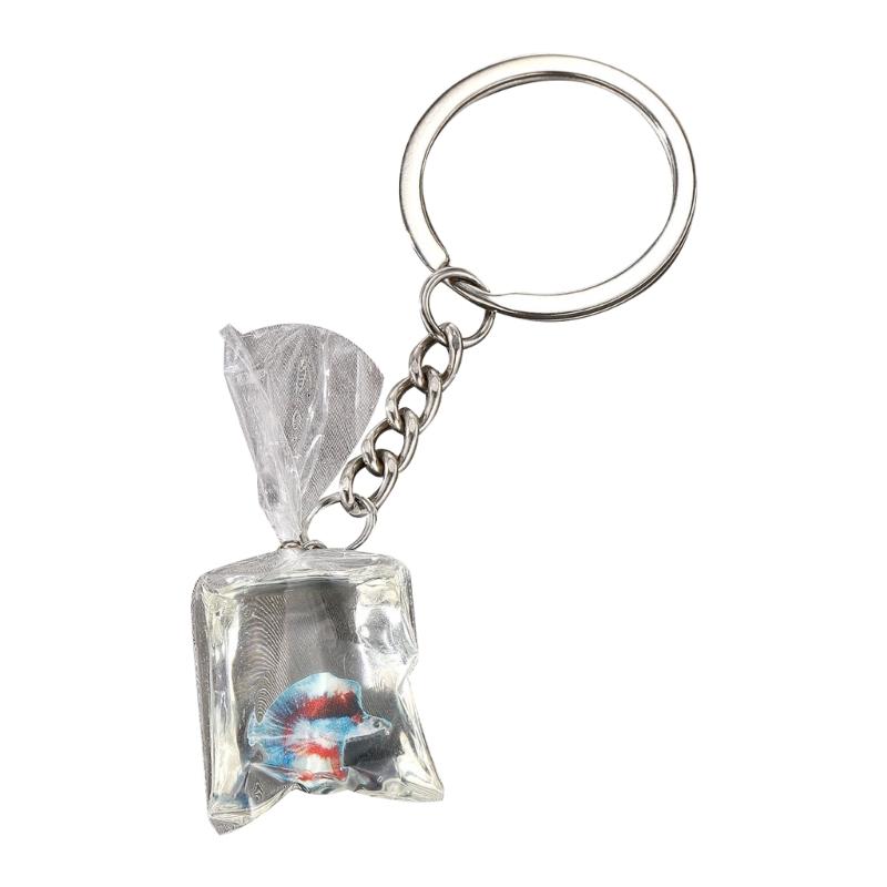 Creative Marine Life Keychain Pendant Practical Keyrings Charm for Women Girls