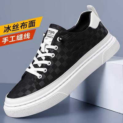 2025 Summer Board Shoes Men's Breathable Soft-soled Shoes Platform Men's Casual Shoes Sports Versatile Men's Shoes