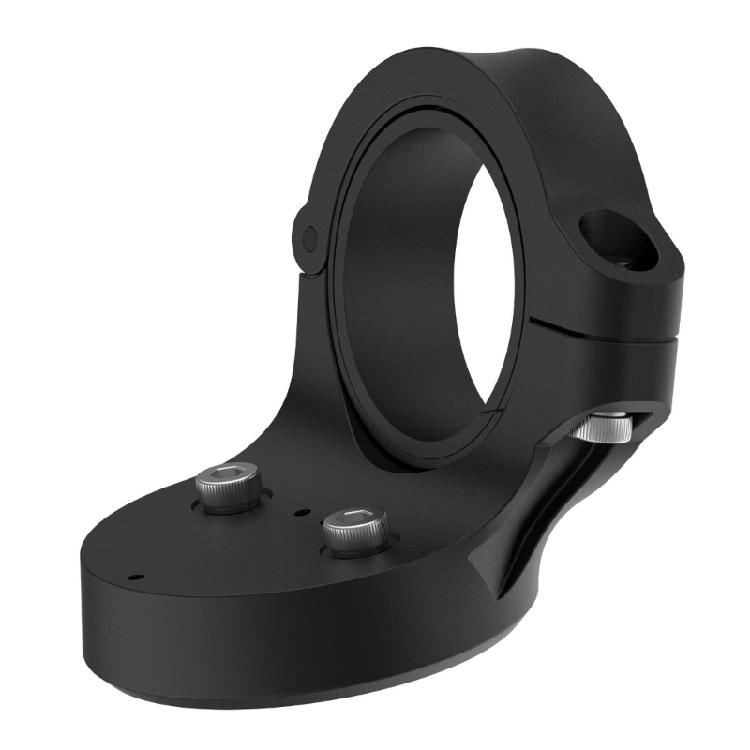 Cycle Computer Mounting Support with Rear Seat Clamp Straps, Round Device Coupling and L-Shape Tool Hardware Included for 1050/840/540