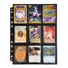 WISSUA Trading Card File Card File Compatible with 2 3 4 9 Pocket Card Collect and Other Pocket Size 18 Pockets On Both Sides 50 Holes, Holes, Holes,