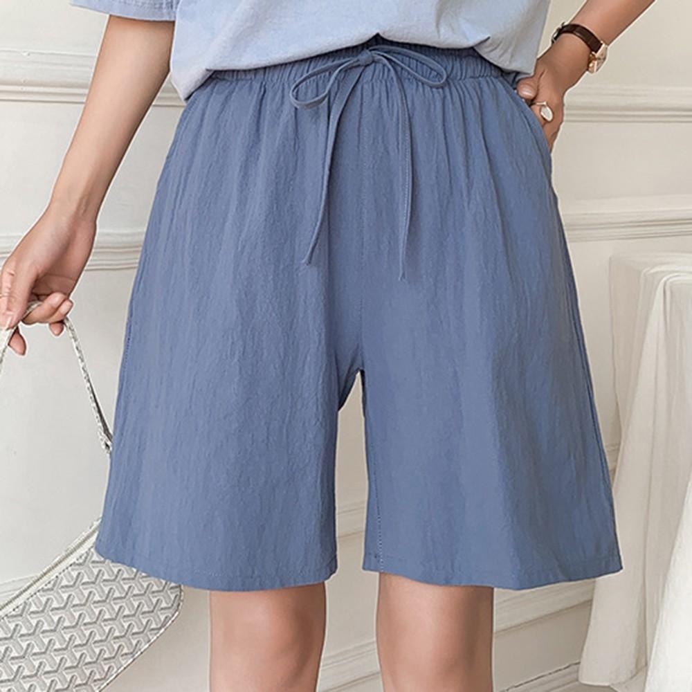Pantalones cortos de cintura alta Medio pantalón de mujer 's Shorts sueltos  comprar a buen precio — entrega gratuita, reseñas reales con fotos — Joom